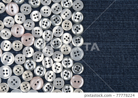 mother of pearl buttons in blue denim mother of pearl buttons in blue denim 77778224