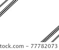 Template illustration with black lines drawn finely (A4, A5 compatible) Template illustration with black lines drawn finely (A4, A5 compatible) 77782073