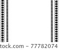 Template illustration with black lines drawn finely (A4, A5 compatible) Template illustration with black lines drawn finely (A4, A5 compatible) 77782074