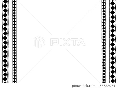 Template illustration with black lines drawn finely (A4, A5 compatible) Template illustration with black lines drawn finely (A4, A5 compatible) 77782074