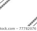 Template illustration with black lines drawn finely (A4, A5 compatible) Template illustration with black lines drawn finely (A4, A5 compatible) 77782076