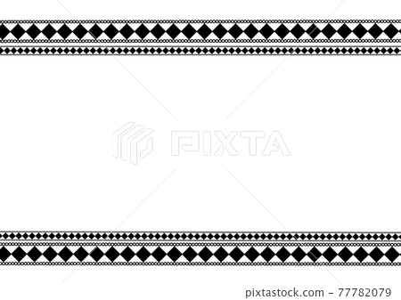Template illustration with black lines drawn finely (A4, A5 compatible) Template illustration with black lines drawn finely (A4, A5 compatible) 77782079