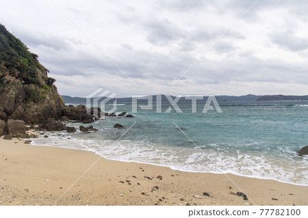 奄美大島的鯨魚海灘 77782100