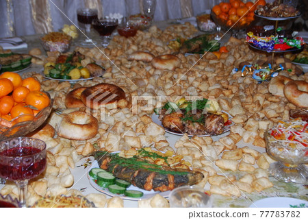 Central Asian dining table Kyrgyz 77783782