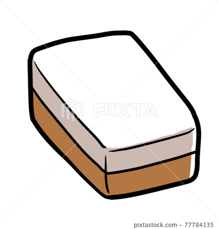 逼真的白色麻將牌圖 77784135