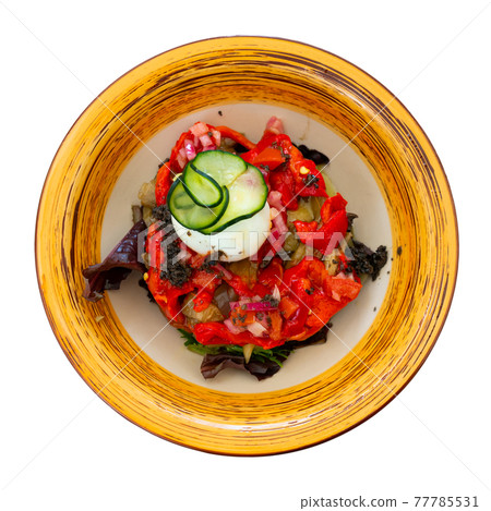 Grilled vegetables Escalibada catalana Grilled vegetables Escalibada catalana 77785531