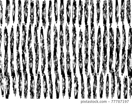 Black stripe paint hand-painted thumbnail frame YouTube background 77787197