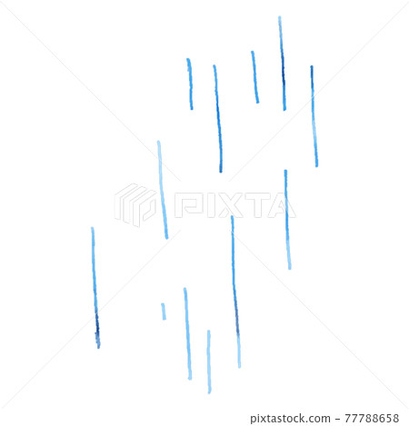 Watercolor wind and rain illustration Watercolor wind and rain illustration 77788658