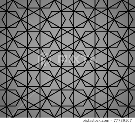 The geometric pattern with lines. Seamless vector - Stock Illustration ...