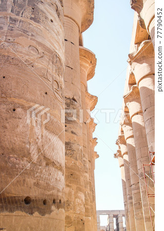Egypt's largest colonnade room [Karnak Temple] 77790452