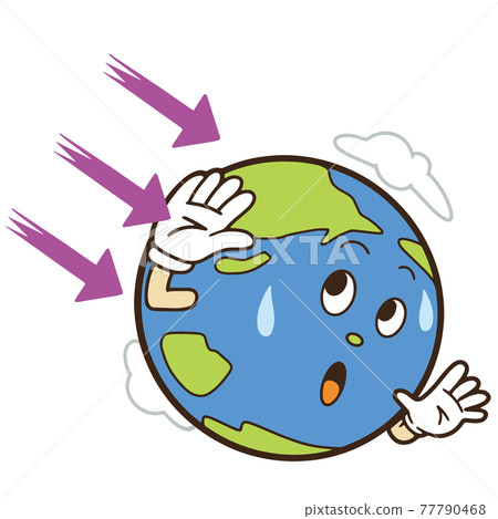 直接暴露在紫外線下使地球感到驚訝的插圖 直接暴露在紫外線下使地球感到驚訝的插圖 77790468