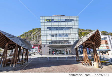 Tokushima City, Tokushima Prefecture, Awaodori Kaikan in fine weather 77792685