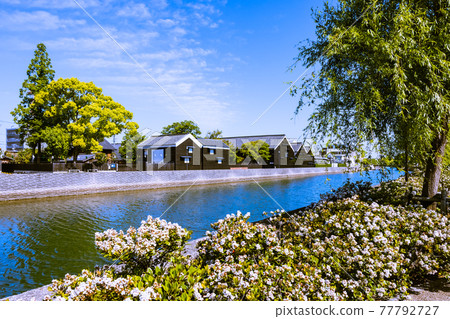 Handa Canal Warehouse Town in the Morning Handa City, Aichi Prefecture Handa Canal Warehouse Town in the Morning Handa City, Aichi Prefecture 77792727