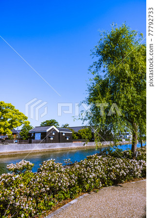 Handa Canal Warehouse Town in the Morning Handa City, Aichi Prefecture Handa Canal Warehouse Town in the Morning Handa City, Aichi Prefecture 77792733