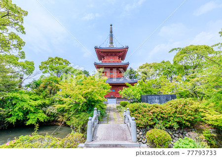 Buzen Kokubunji Mie Pagoda, Miyako District, Fukuoka Prefecture 77793733