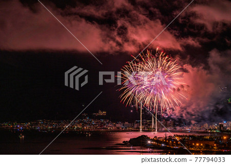 (Nagano Prefecture) Suwa Lake Festival Hako Fireworks Festival (Nagano Prefecture) Suwa Lake Festival Hako Fireworks Festival 77794033