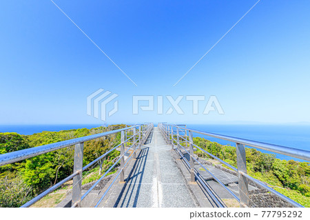 Tsurumisaki Nature Park Observation Bridge Saiki City, Oita Prefecture 77795292