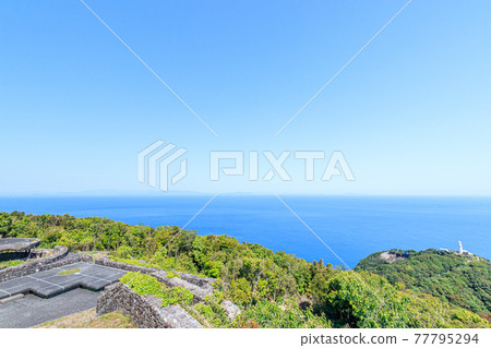Tsurumisaki Nature Park View from the Observation Bridge Saiki City, Oita Prefecture 77795294