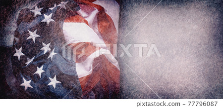 US American flag 77796087