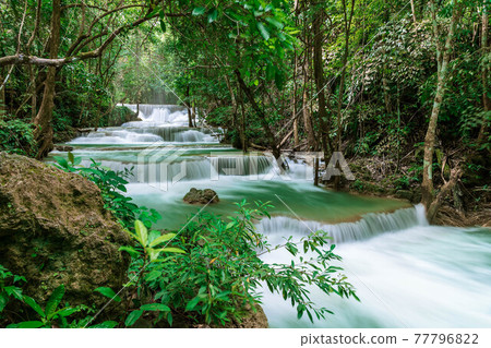 Huai Mae Khamin Waterfall level 1, Khuean Srinagarindra National Park, Kanchanaburi, Thailand Huai Mae Khamin Waterfall level 1, Khuean Srinagarindra National Park, Kanchanaburi, Thailand 77796822