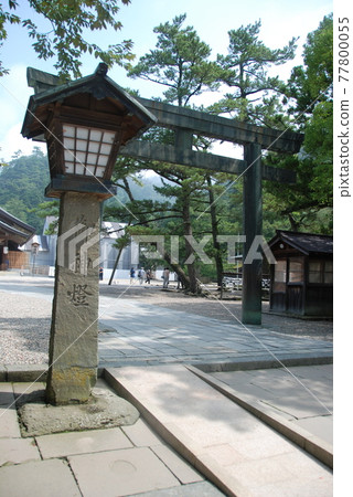 銅鳥居（四翼鳥居）（出雲大社/神社館/島根縣出雲市大沙鎮） 77800055
