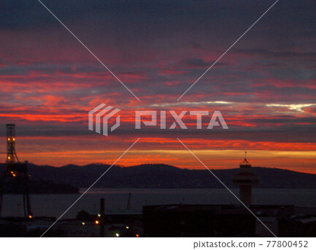 Sunset in Tasmania, Australia 77800452