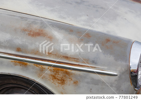 Car body deterioration and rust Car body deterioration and rust, dents 77801249