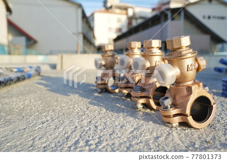 Saddle faucet used for waterworks 77801373
