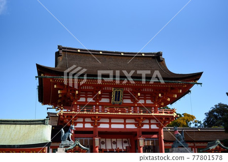 Kyoto Autumn Fushimi Inari Taisha Sakuramon Kyoto Autumn Fushimi Inari Taisha Sakuramon 77801578