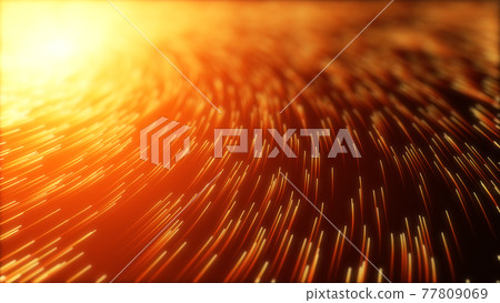 high speed data particle trails. 3d illustration with depth of field blur effect high speed data particle trails. 3d illustration with depth of field blur effect 77809069
