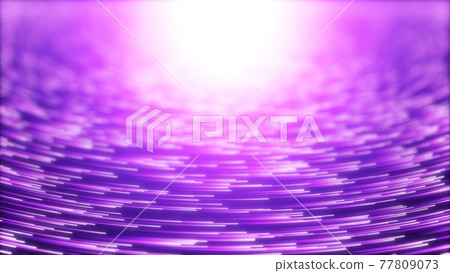 high speed data particle trails. 3d illustration with depth of field blur effect 77809073