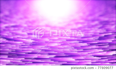 high speed data particle trails. 3d illustration with depth of field blur effect 77809077