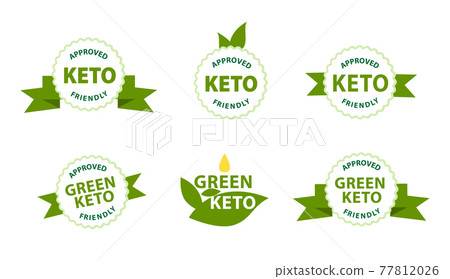 Keto and Green Keto friendly, approved stamp 77812026