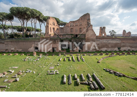 Roman Forum, the center of ancient Rome 77812414