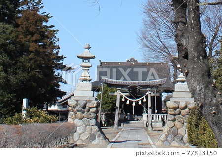 Fukaya City, Saitama Prefecture, Suwa Shrine 77813150
