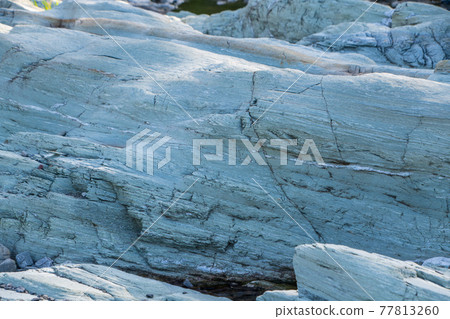 長瀞溪谷、長瀞町上部鵝卵石附近的片岩 77813260