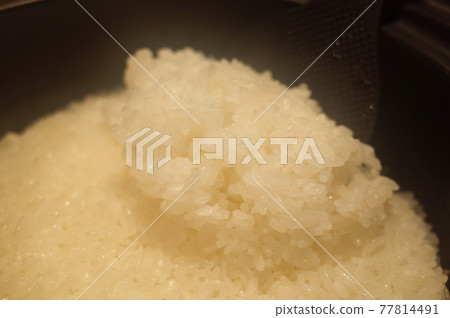 剛煮熟的煲仔飯 77814491