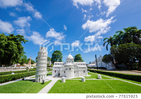 The model building of Piazza dei Miracoli in Mini Siam Pattaya. The model building of Piazza dei Miracoli in Mini Siam Pattaya. 77815923