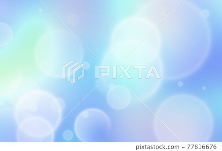 Blue ball bokeh gradient background material Blue ball bokeh gradient background material 77816676