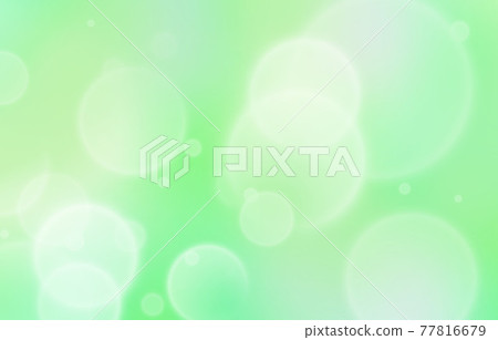Green ball bokeh gradient background material Green ball bokeh gradient background material 77816679