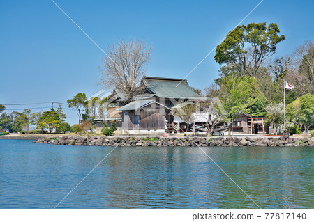 【浮島神社】熊本縣上敷郡鹿島町伊特拉 77817140