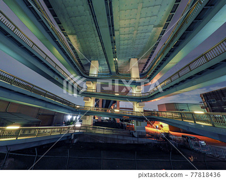 Konohana Ohashi Loop Pedestrian Bridge Konohana Ohashi Loop Pedestrian Bridge 77818436