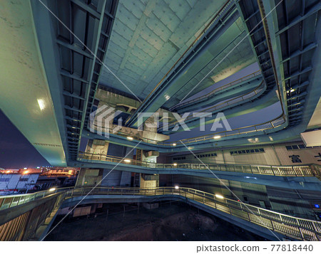 Konohana Ohashi Loop Pedestrian Bridge 77818440