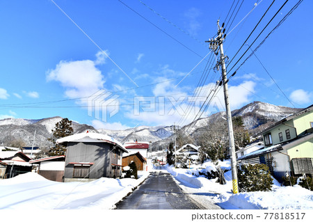 長野縣飯山市瑞穗周邊（長野縣飯山市）[2021.1] 77818517