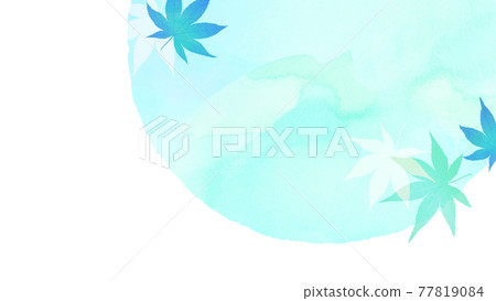 Summer maple and transparent watercolor textures-there are multiple variations 77819084