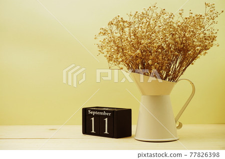 September 11th calendar wooden cube September 11th calendar wooden cube 77826398