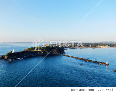"Anorisaki", Shima City, Mie Prefecture, seen from the sky 77826641