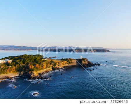 "Anorisaki", Shima City, Mie Prefecture, seen from the sky 77826643