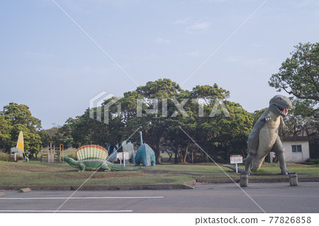恐龍玩具-鹿兒島縣櫻島自然恐龍園 77826858