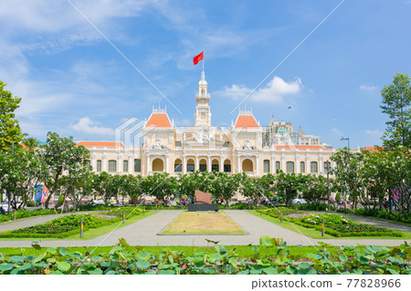 Vietnam Ho Chi Minh City Famous Ho Chi Minh People's Committee Building 77828966